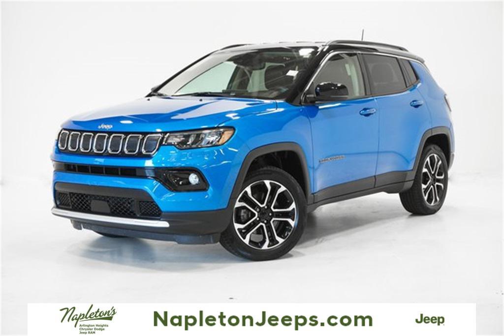 used 2022 Jeep Compass car, priced at $21,995