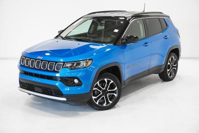 used 2022 Jeep Compass car, priced at $21,995