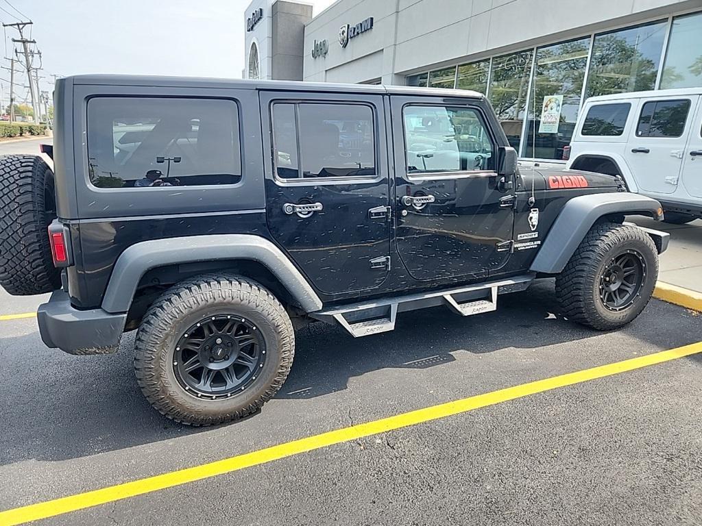 used 2017 Jeep Wrangler Unlimited car, priced at $18,495