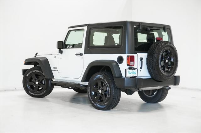 used 2015 Jeep Wrangler car, priced at $17,495
