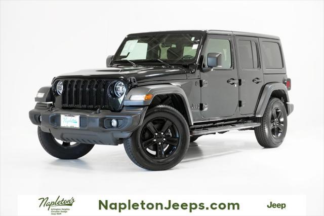 used 2020 Jeep Wrangler Unlimited car, priced at $29,775