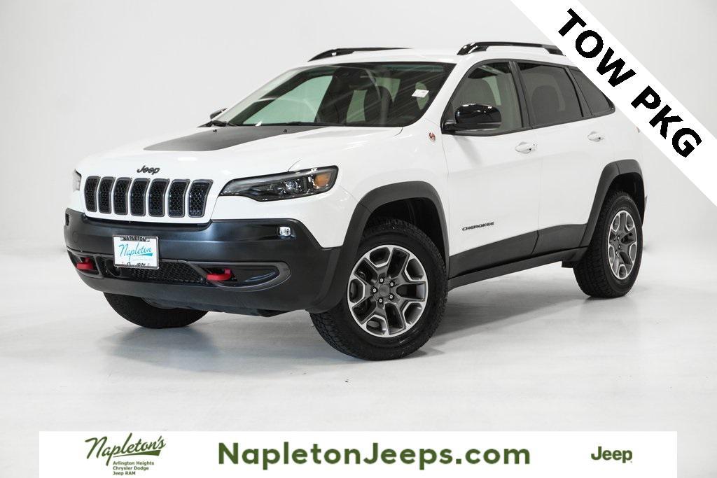 used 2022 Jeep Cherokee car, priced at $22,995