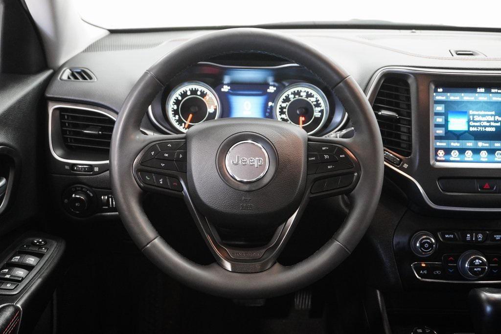 used 2022 Jeep Cherokee car, priced at $22,647