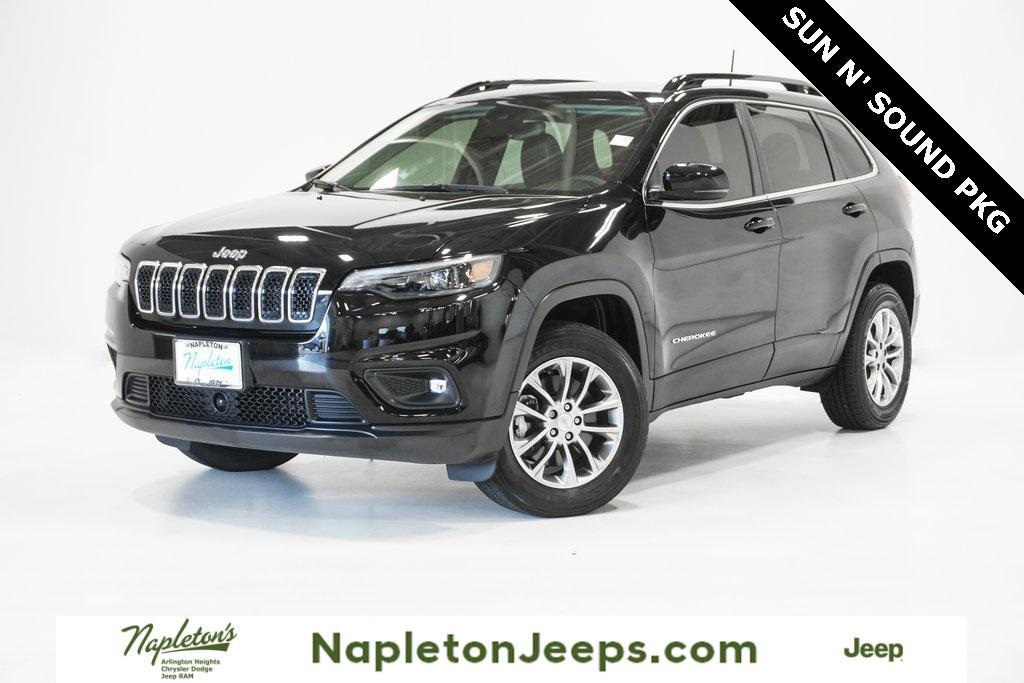 used 2022 Jeep Cherokee car, priced at $24,295