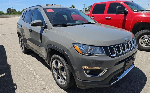 used 2021 Jeep Compass car, priced at $18,995
