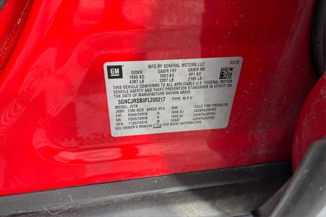used 2015 Chevrolet Trax car, priced at $9,995