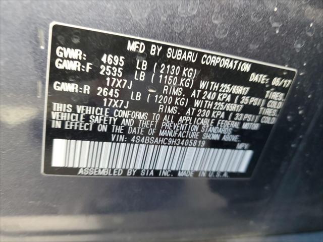 used 2017 Subaru Outback car, priced at $17,995