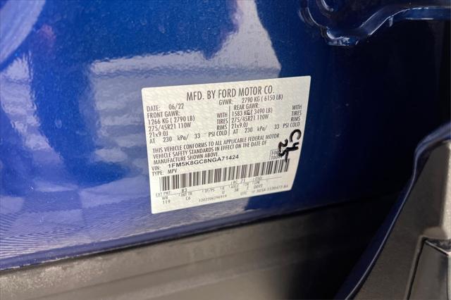 used 2022 Ford Explorer car, priced at $43,995