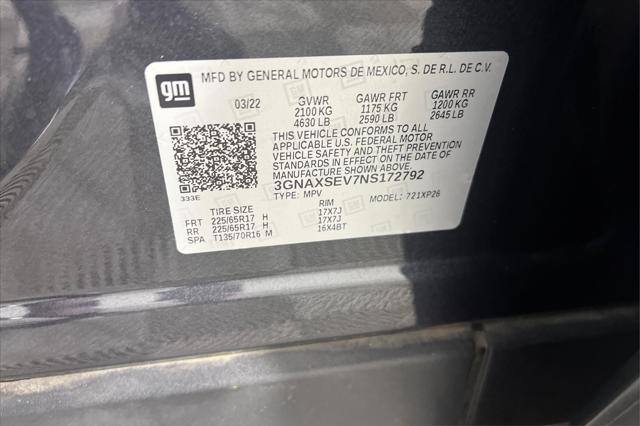 used 2022 Chevrolet Equinox car, priced at $22,995