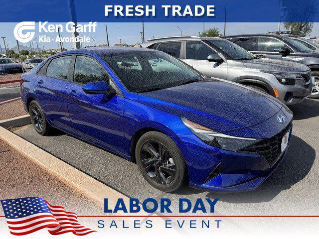 used 2021 Hyundai Elantra car, priced at $13,998