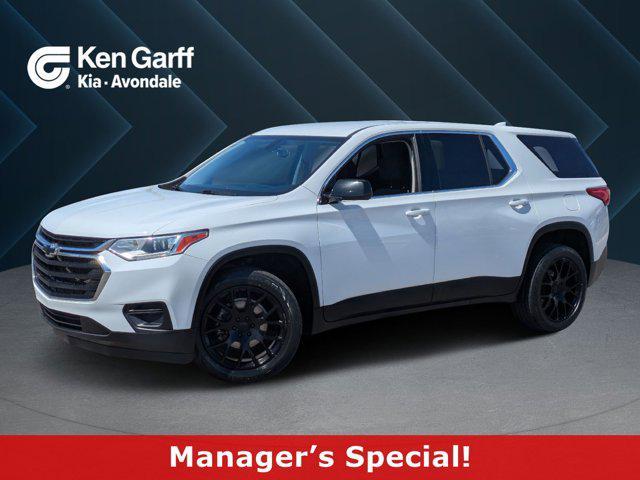 used 2021 Chevrolet Traverse car, priced at $18,997