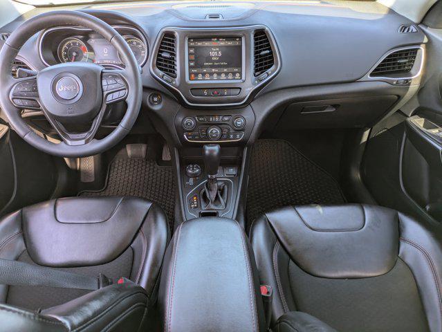 used 2021 Jeep Cherokee car, priced at $19,897