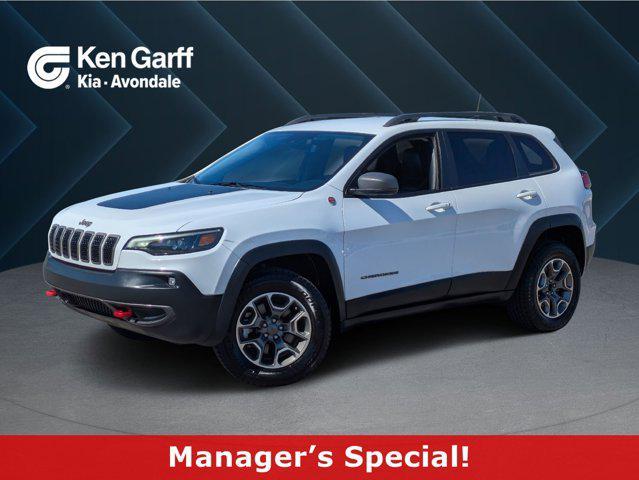 used 2021 Jeep Cherokee car, priced at $19,528