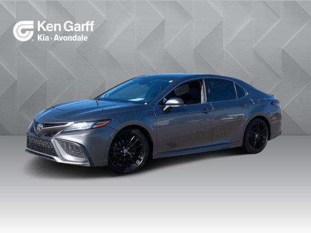 used 2021 Toyota Camry car, priced at $19,999