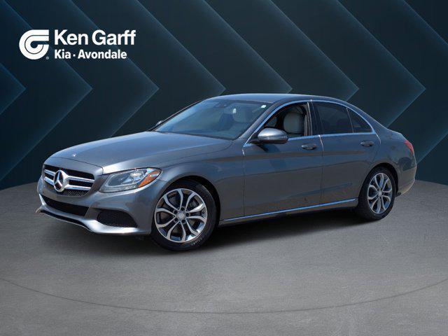 used 2017 Mercedes-Benz C-Class car, priced at $12,998