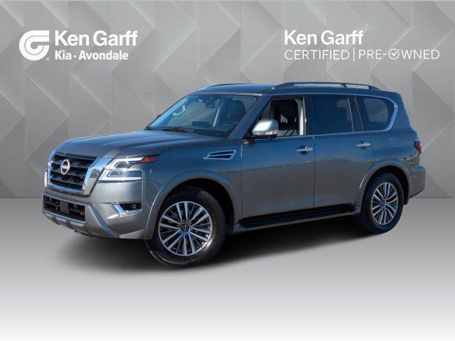 used 2023 Nissan Armada car, priced at $32,000