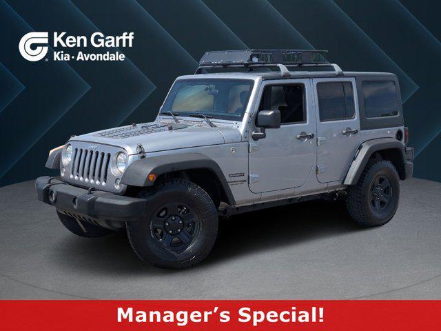 used 2018 Jeep Wrangler JK Unlimited car, priced at $17,791