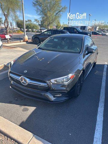 used 2020 Mercedes-Benz AMG CLA 35 car, priced at $30,891