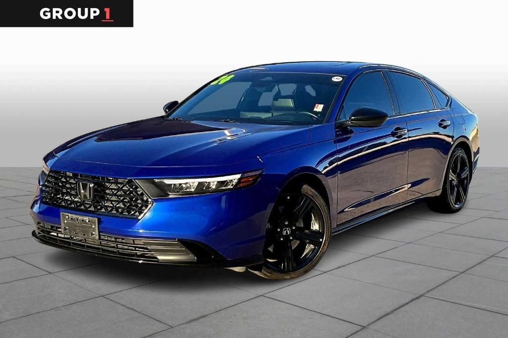 used 2024 Honda Accord Hybrid car, priced at $27,291