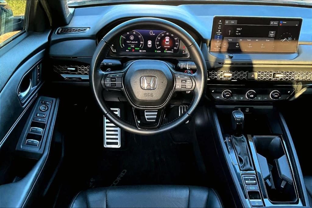 used 2024 Honda Accord Hybrid car, priced at $27,291