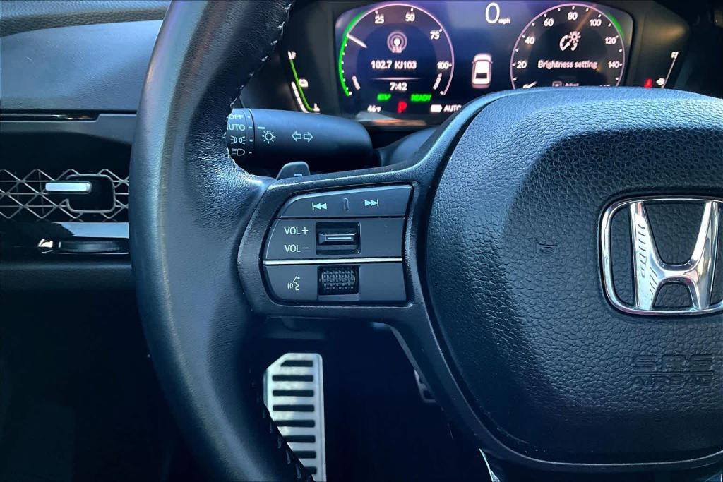 used 2024 Honda Accord Hybrid car, priced at $27,291
