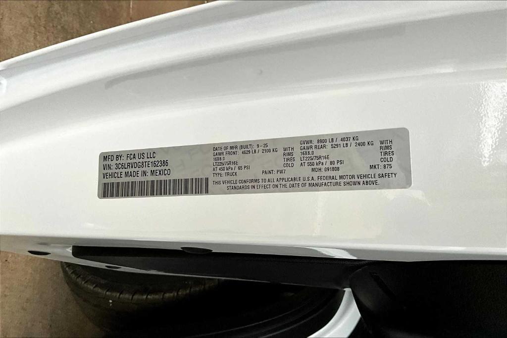 new 2026 Ram ProMaster 2500 car, priced at $47,565