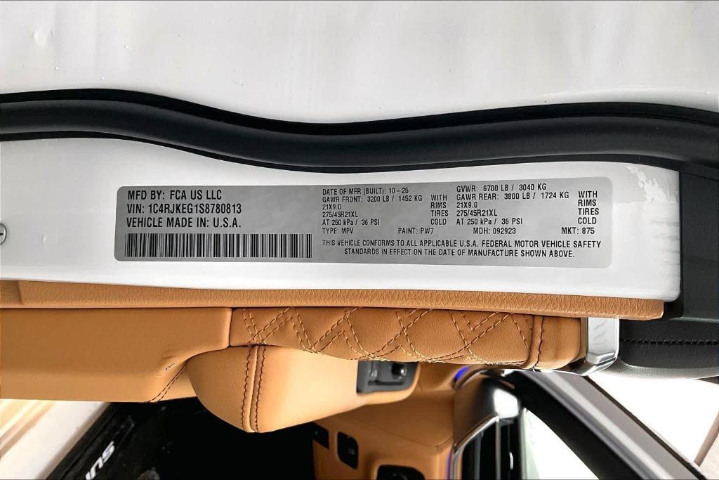 new 2025 Jeep Grand Cherokee L car, priced at $58,635