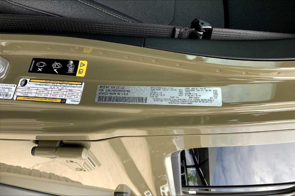 new 2025 Jeep Wrangler car, priced at $35,420