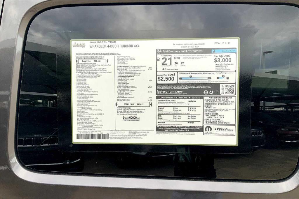 new 2025 Jeep Wrangler car, priced at $51,027