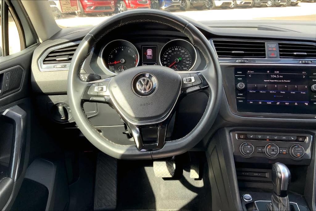 used 2021 Volkswagen Tiguan car, priced at $18,295