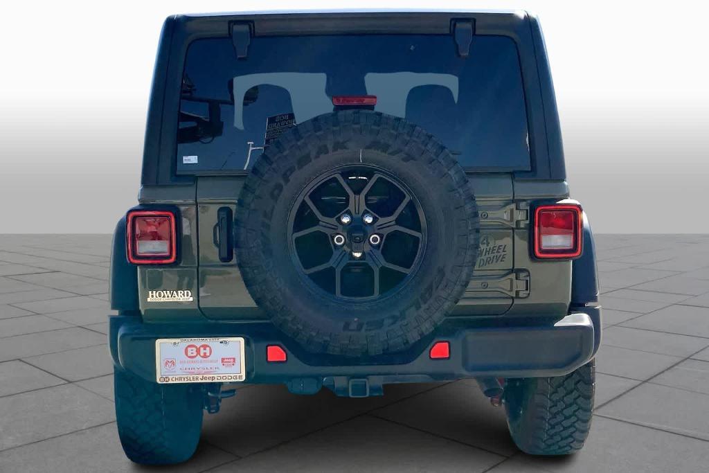 new 2025 Jeep Wrangler car, priced at $37,080