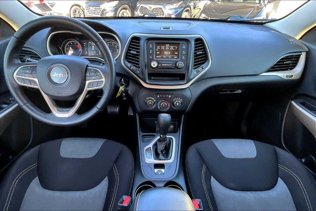 used 2017 Jeep Cherokee car, priced at $14,875