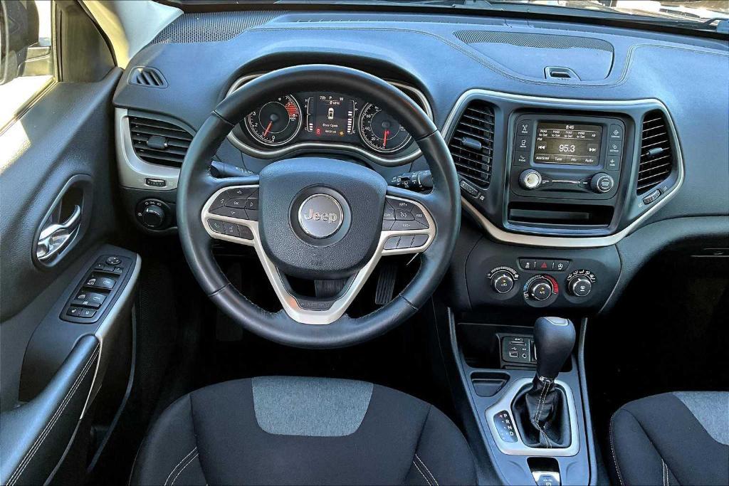used 2017 Jeep Cherokee car, priced at $14,875