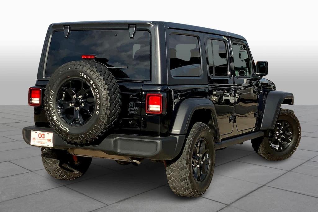 used 2021 Jeep Wrangler Unlimited car, priced at $29,649