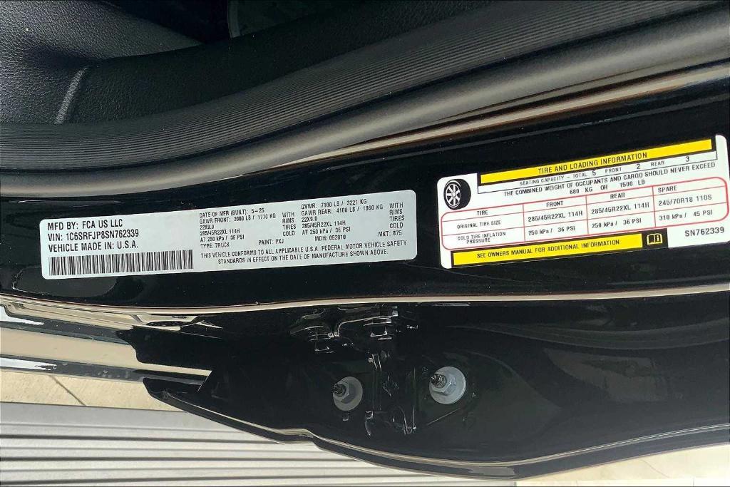 new 2025 Ram 1500 car, priced at $57,776