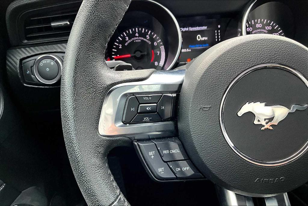 used 2021 Ford Mustang car, priced at $19,462