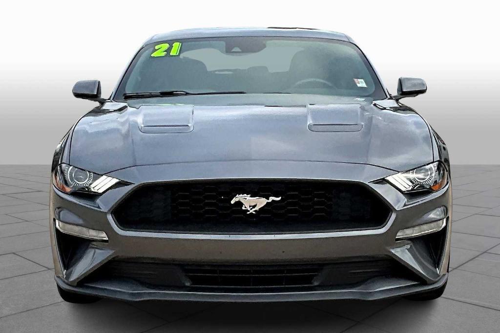 used 2021 Ford Mustang car, priced at $23,844