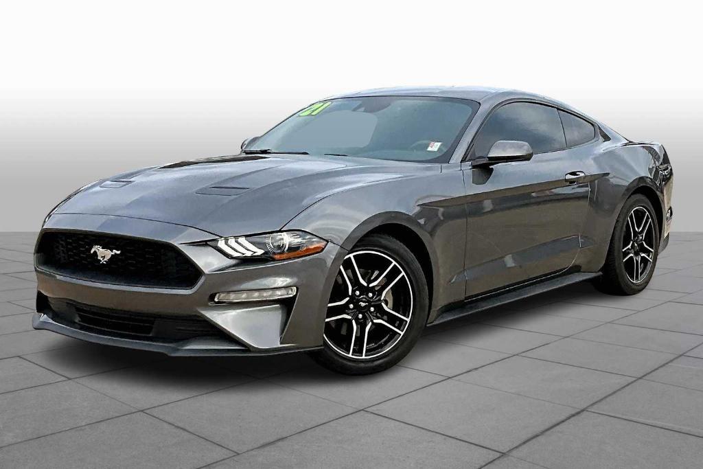 used 2021 Ford Mustang car, priced at $23,844