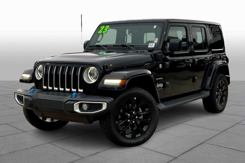used 2023 Jeep Wrangler 4xe car, priced at $31,355