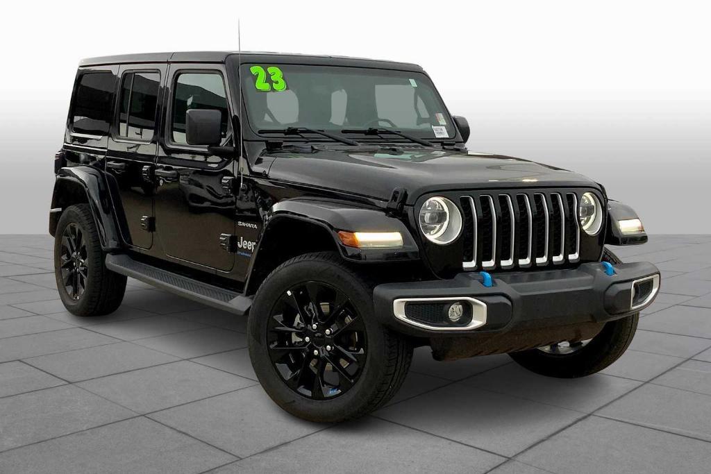 used 2023 Jeep Wrangler 4xe car, priced at $31,355