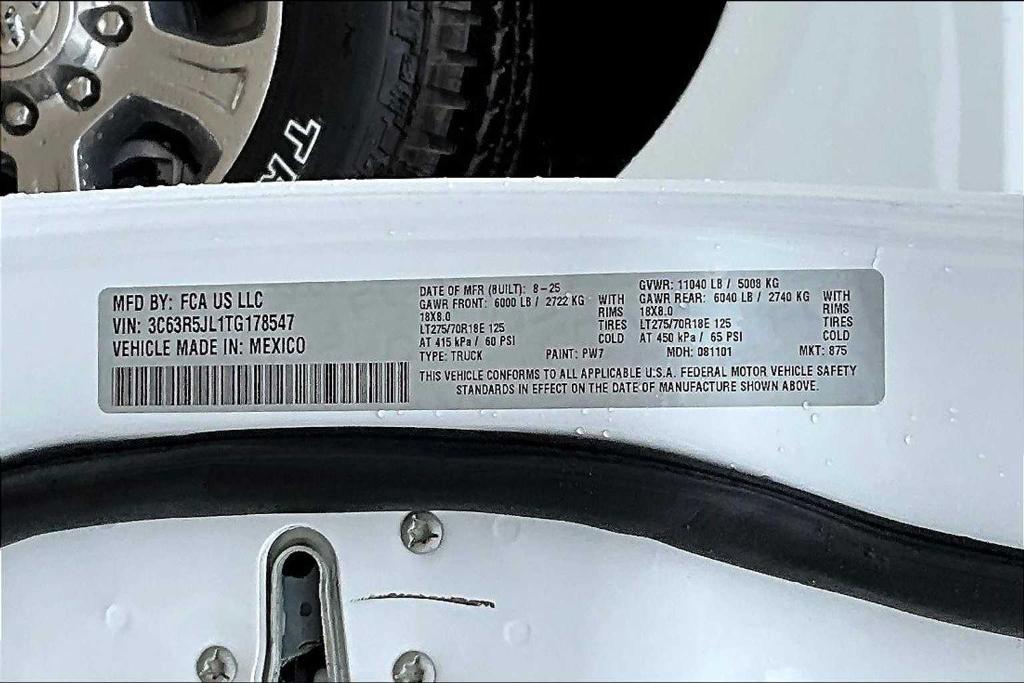 new 2026 Ram 2500 car, priced at $68,390