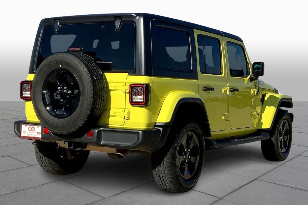 used 2022 Jeep Wrangler Unlimited car, priced at $32,702