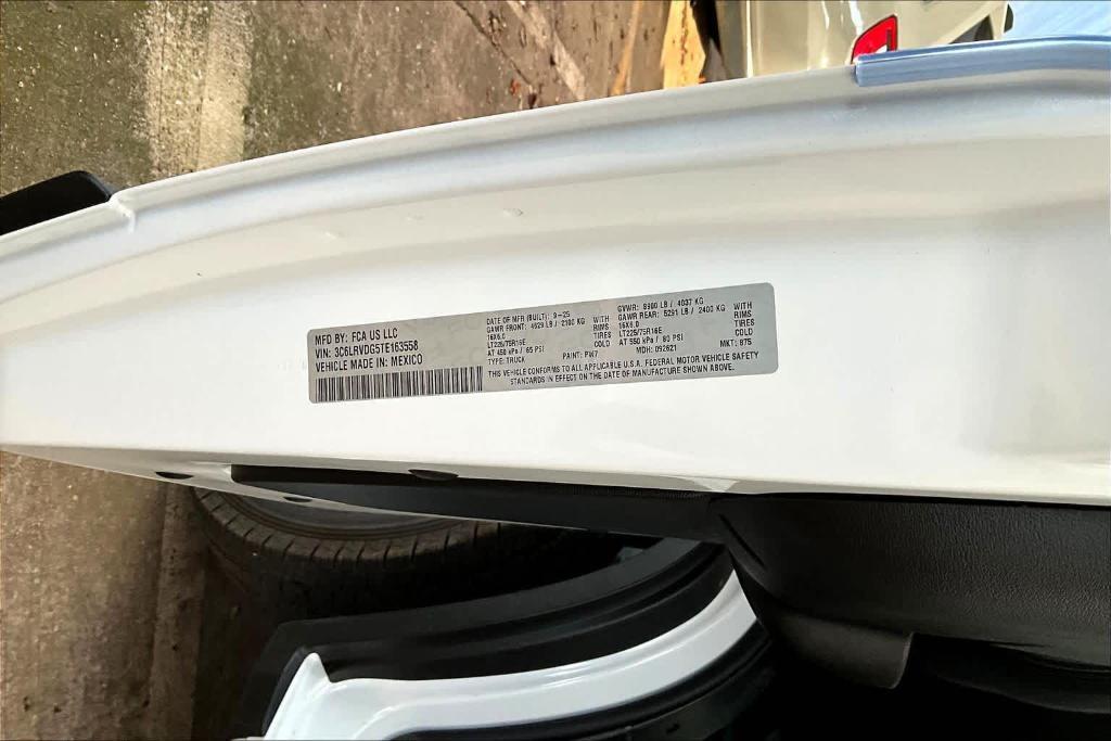 new 2026 Ram ProMaster 2500 car, priced at $48,636