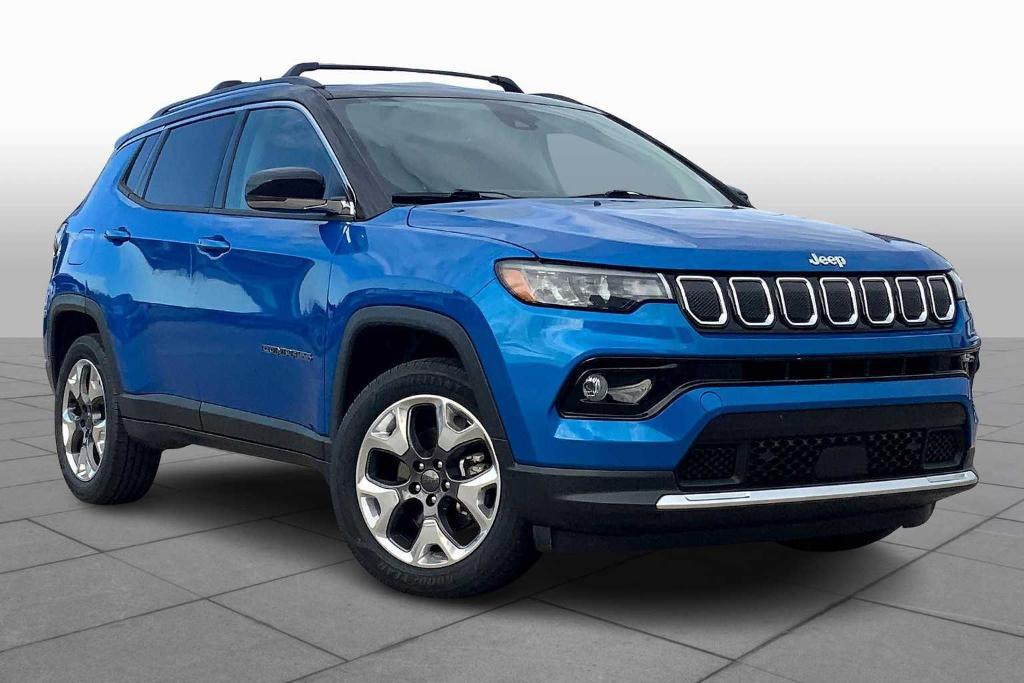 used 2022 Jeep Compass car, priced at $23,256