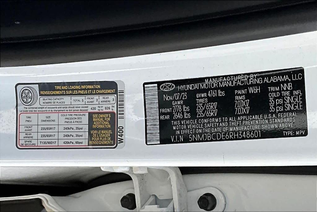 used 2024 Hyundai Tucson car, priced at $22,191