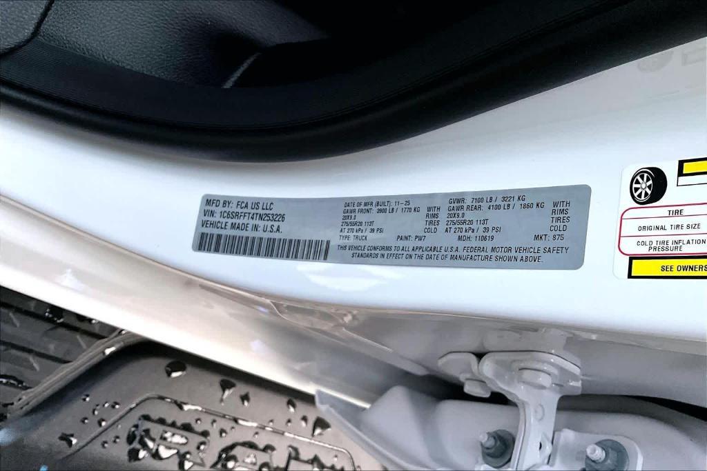 new 2026 Ram 1500 car, priced at $52,960