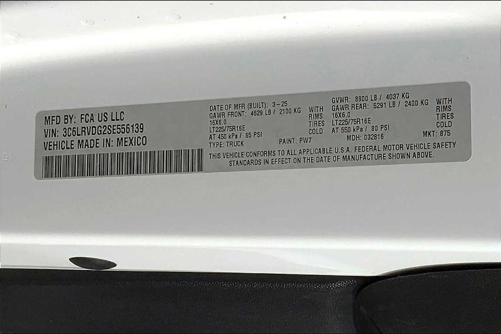 new 2025 Ram ProMaster 2500 car, priced at $50,062