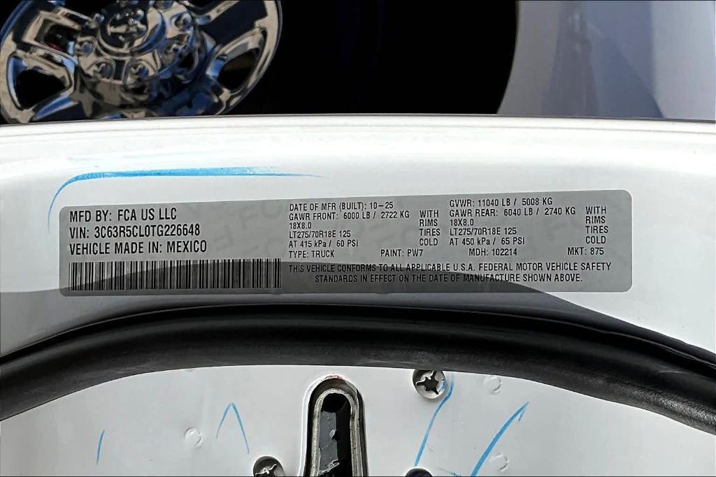 new 2026 Ram 2500 car, priced at $63,680