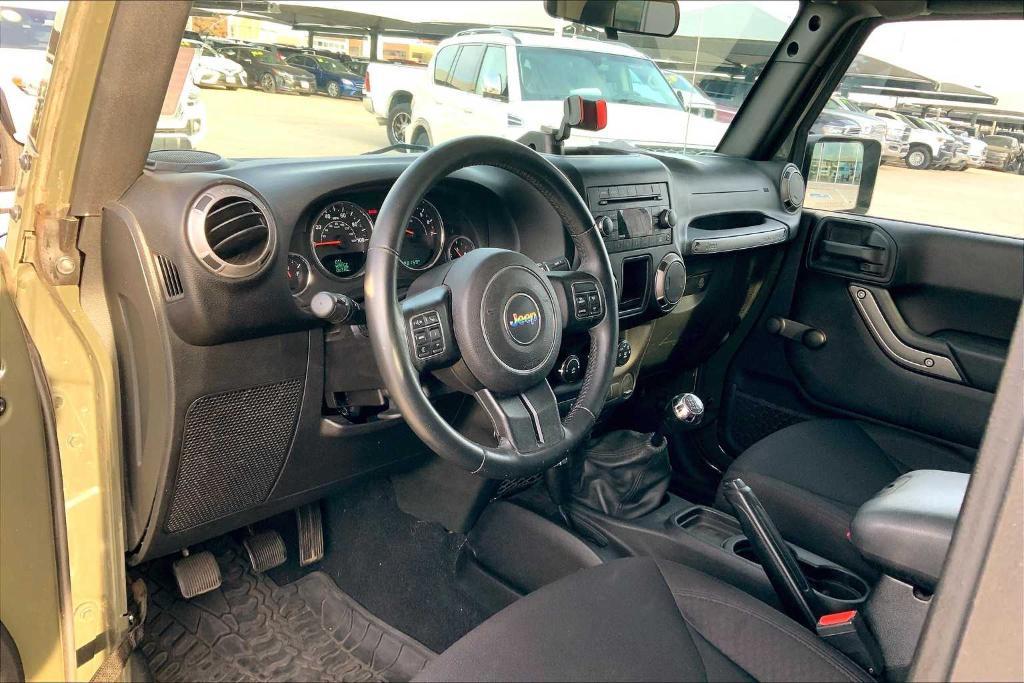 used 2015 Jeep Wrangler car, priced at $17,697