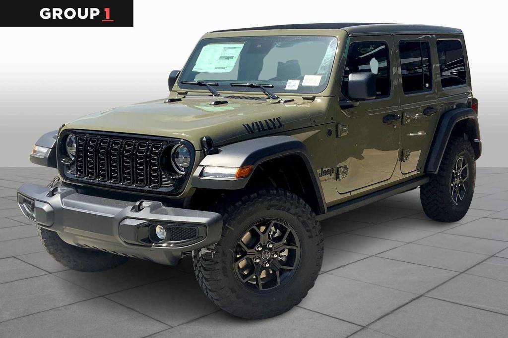 new 2025 Jeep Wrangler car, priced at $49,185